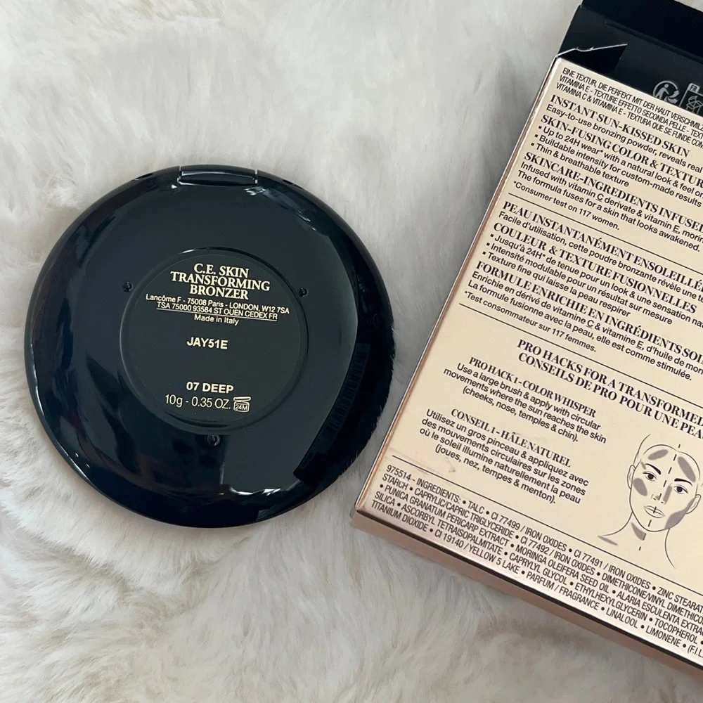 LANCOME Teint Idole Ultra Wear C.E. Skin Transforming Bronzer 07 DEEP New In Box